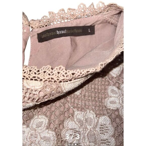 Anthropologie by Hazel Lacey Blouse Top L - Picture 3 of 3